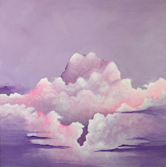 Purple Cumulus Cloud