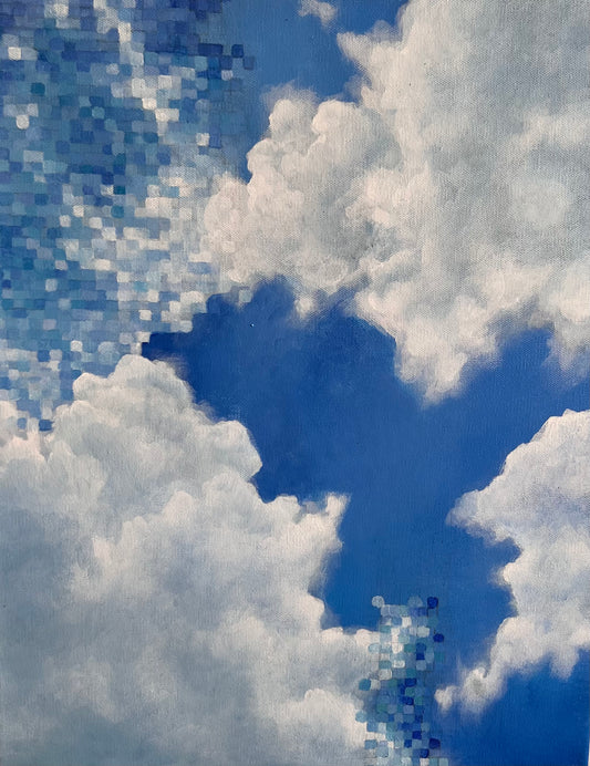 Cumulus & pixelscape no. 1